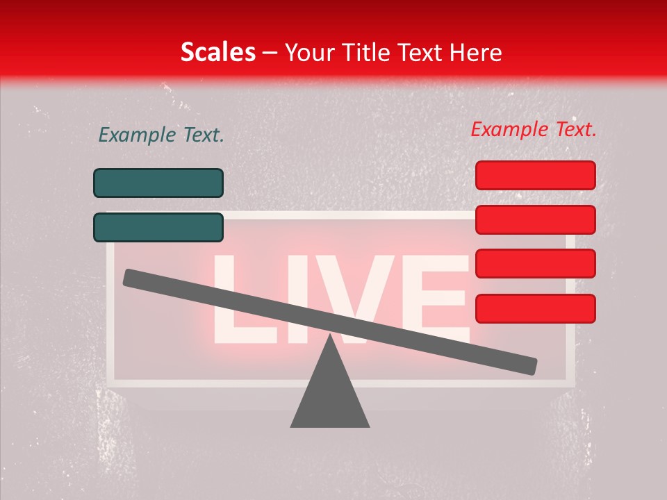Signal Board Ether PowerPoint Template