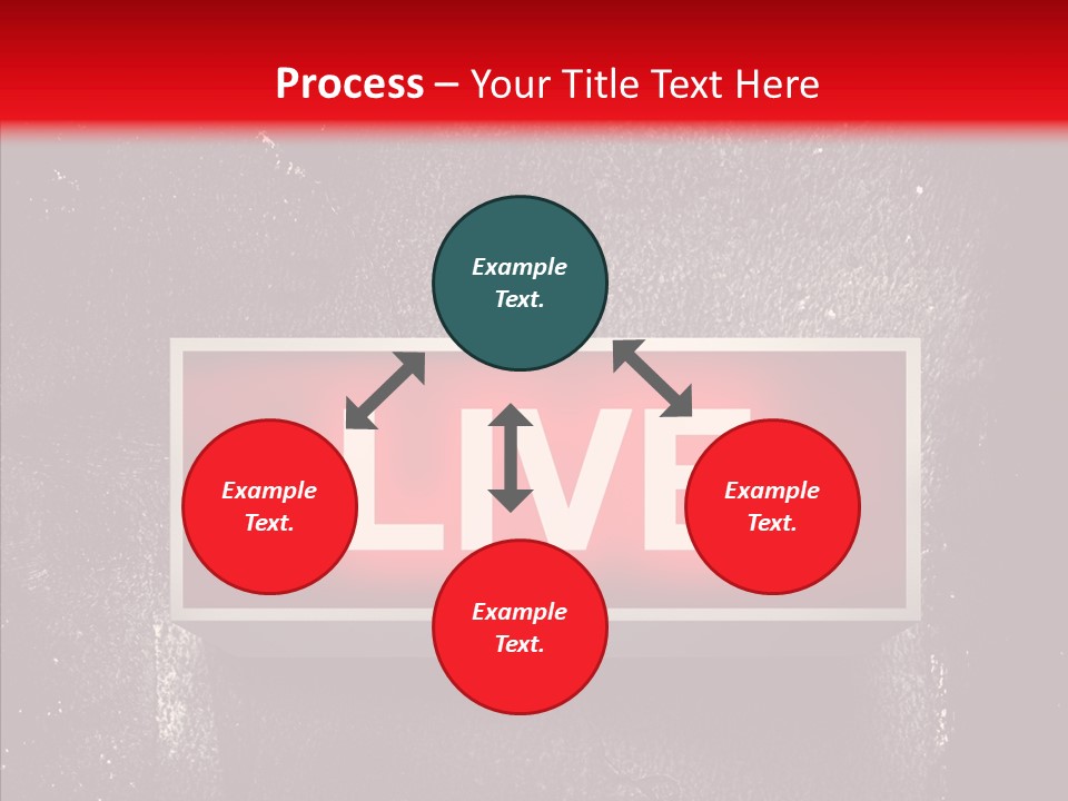 Signal Board Ether PowerPoint Template