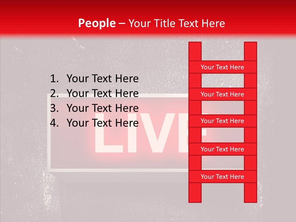 Signal Board Ether PowerPoint Template