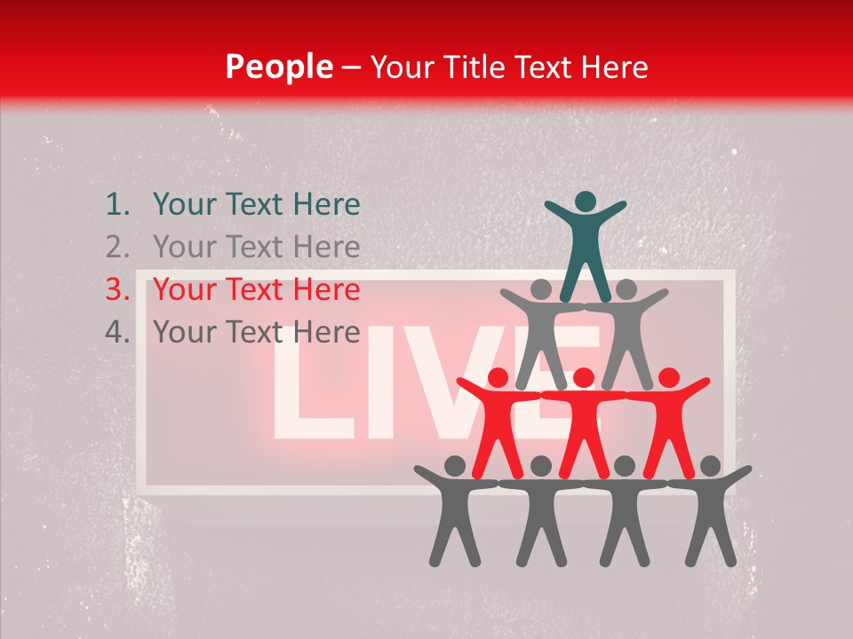 Signal Board Ether PowerPoint Template