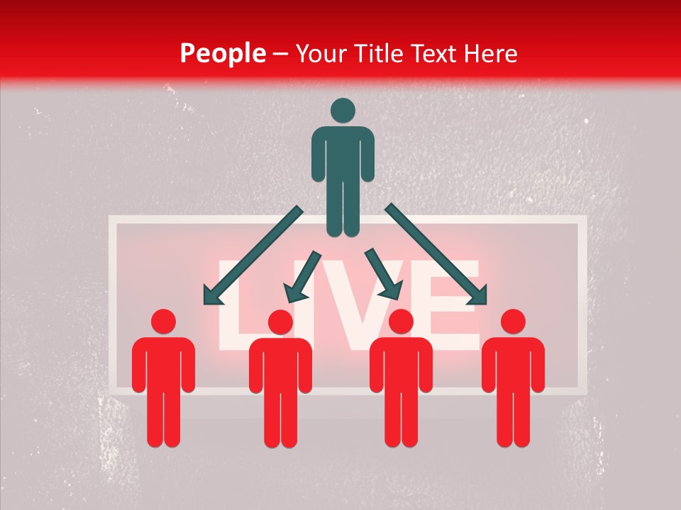 Signal Board Ether PowerPoint Template