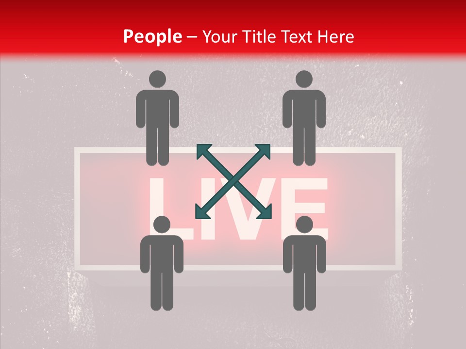 Signal Board Ether PowerPoint Template