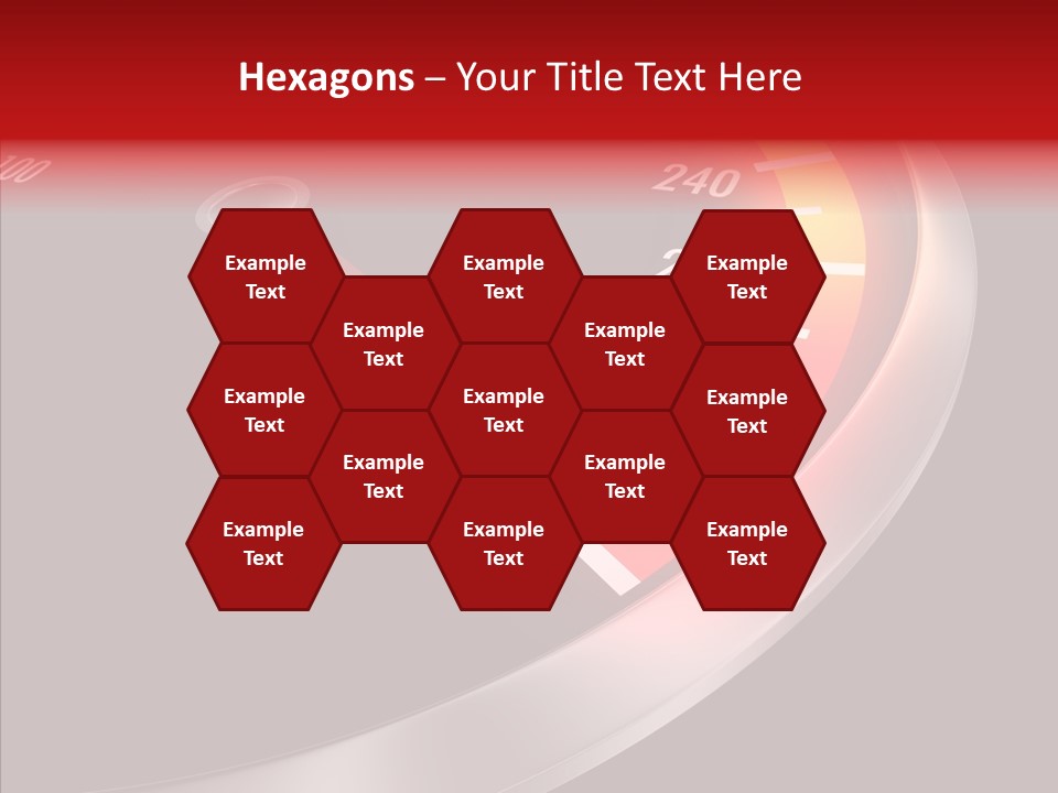 Auto Car Dashboard PowerPoint Template