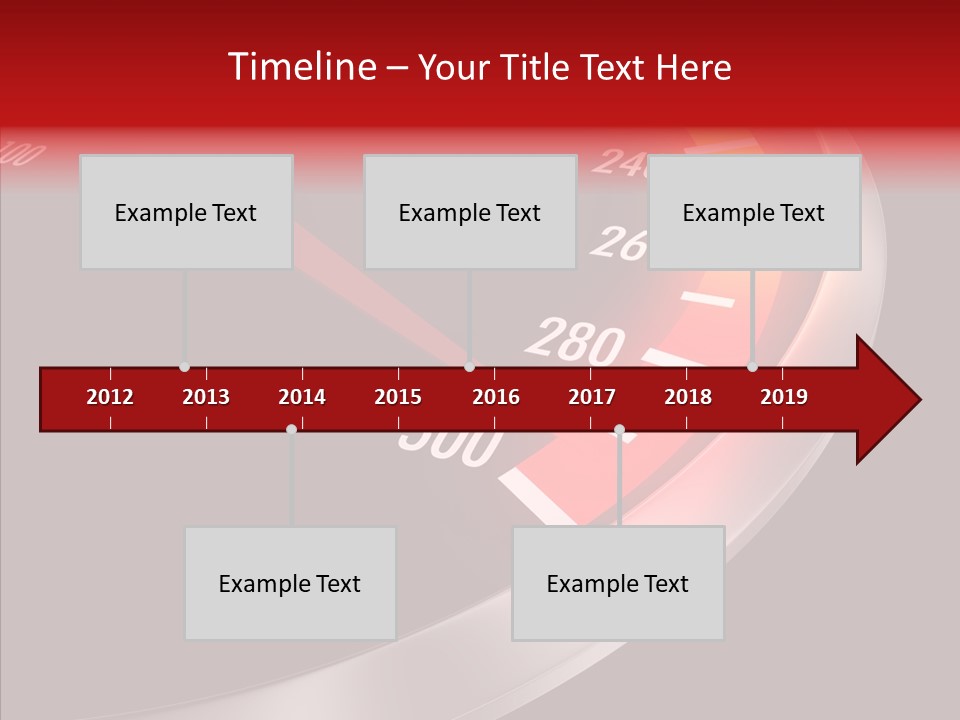 Auto Car Dashboard PowerPoint Template