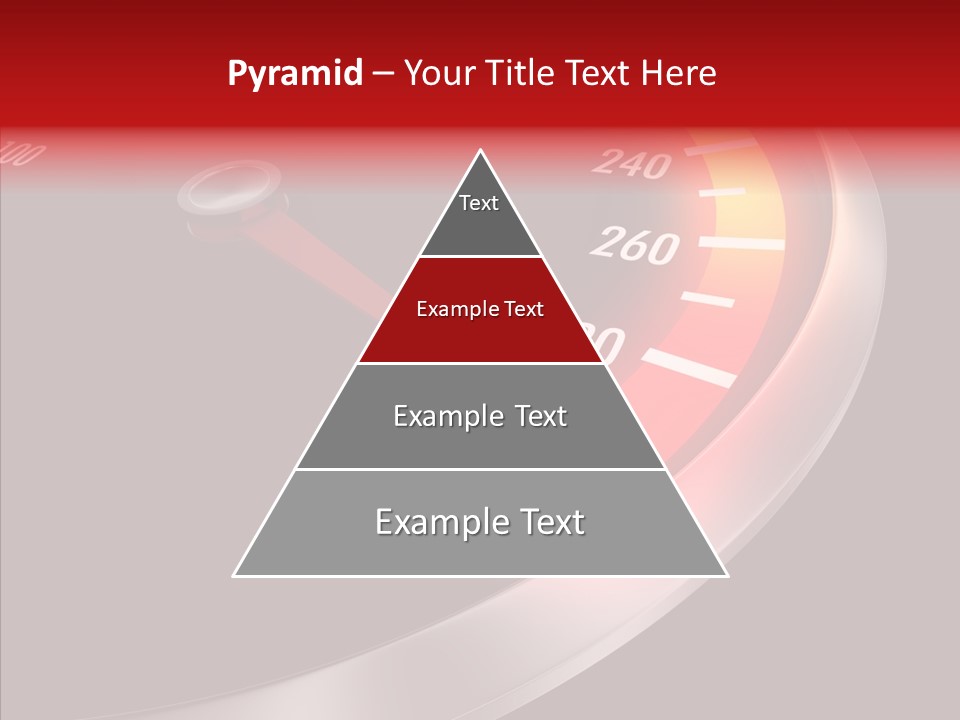 Auto Car Dashboard PowerPoint Template