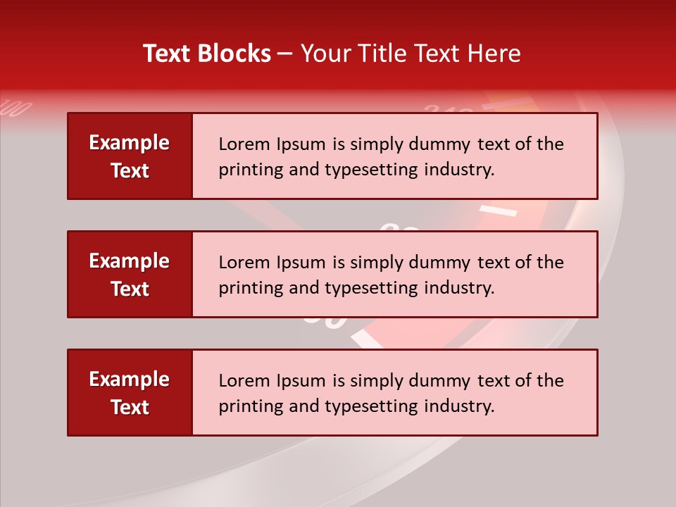 Auto Car Dashboard PowerPoint Template