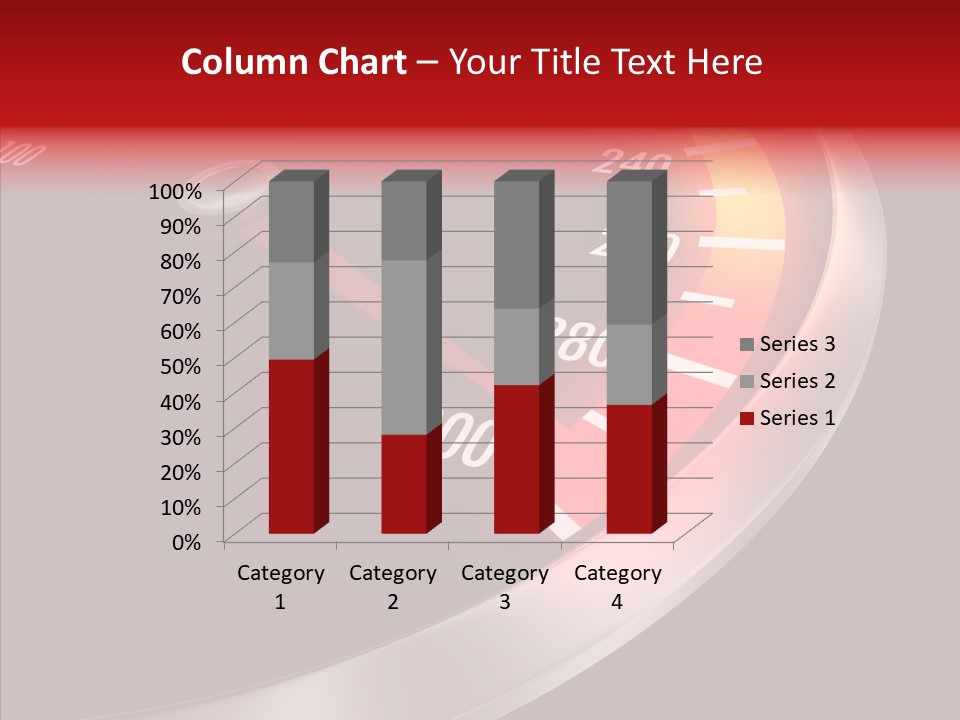 Auto Car Dashboard PowerPoint Template