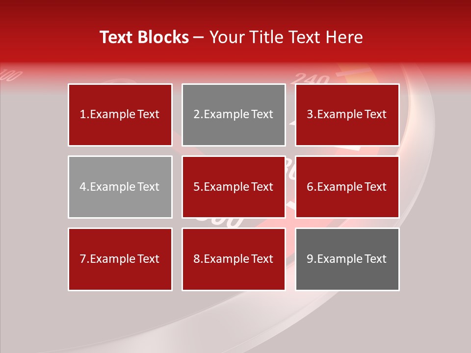 Auto Car Dashboard PowerPoint Template