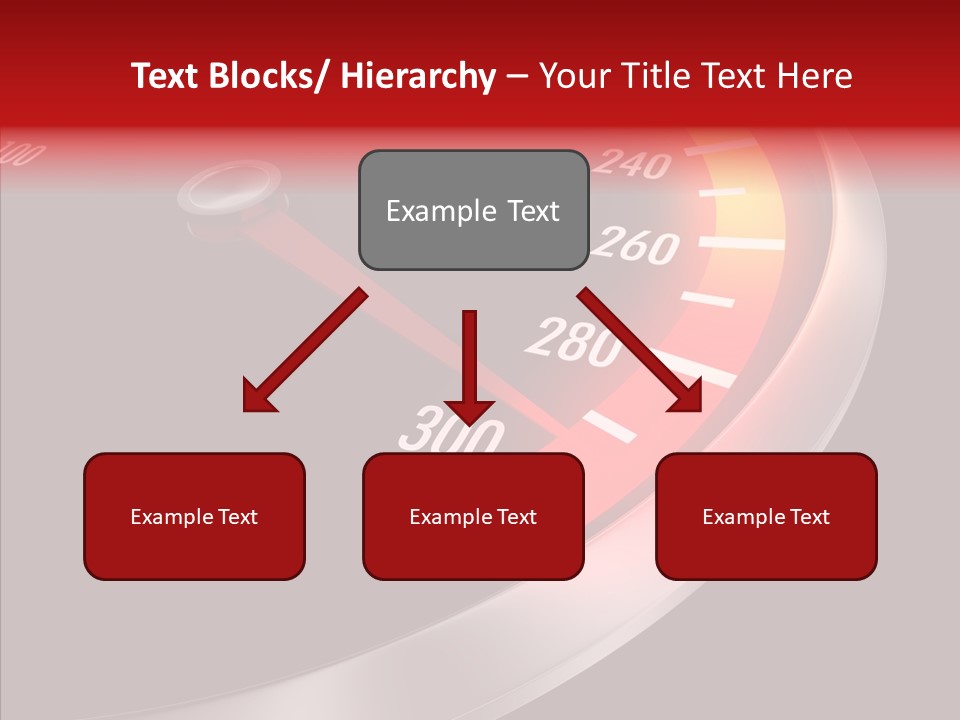 Auto Car Dashboard PowerPoint Template