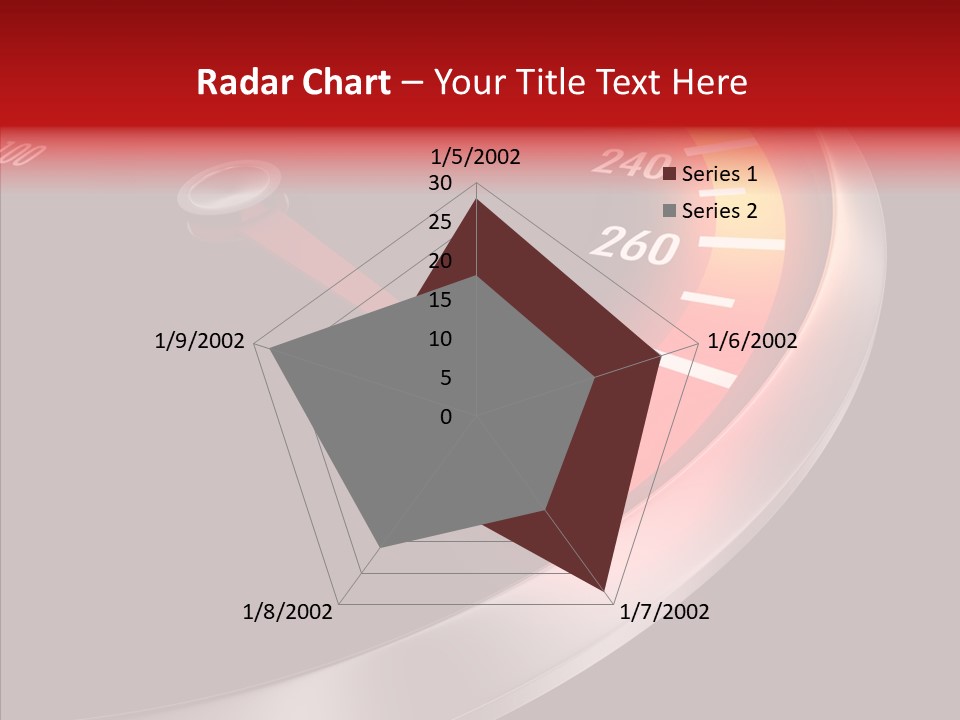 Auto Car Dashboard PowerPoint Template