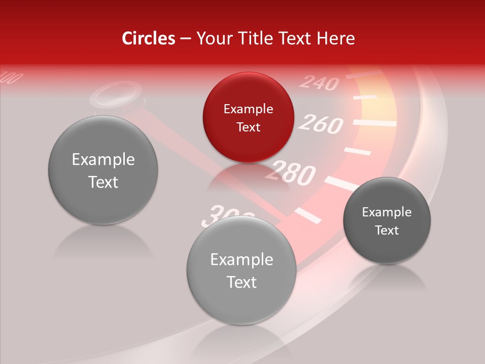 Auto Car Dashboard PowerPoint Template