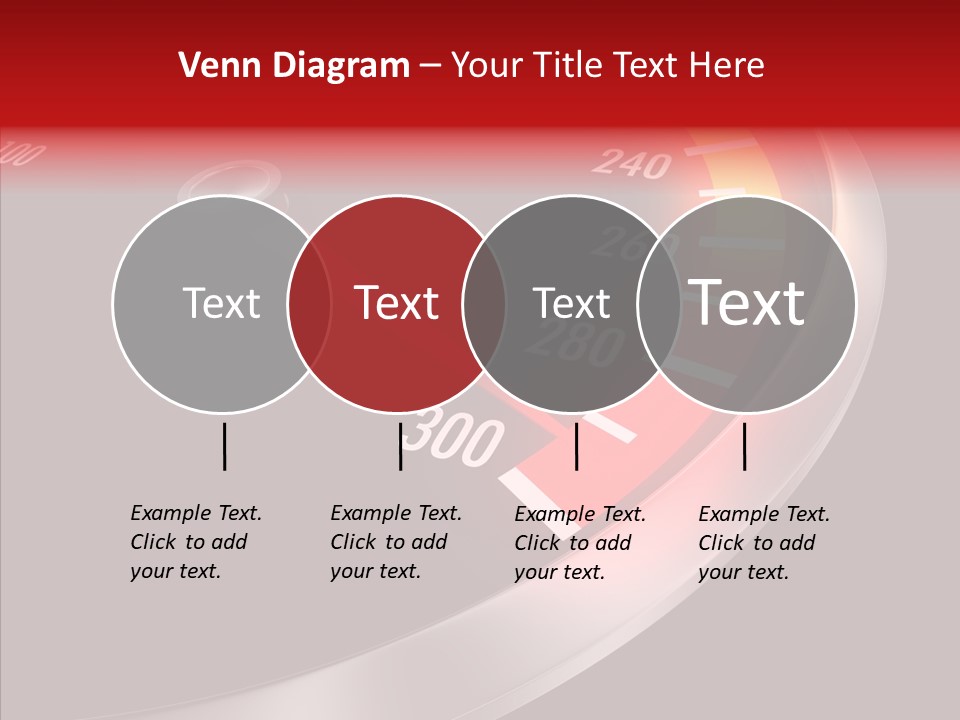 Auto Car Dashboard PowerPoint Template