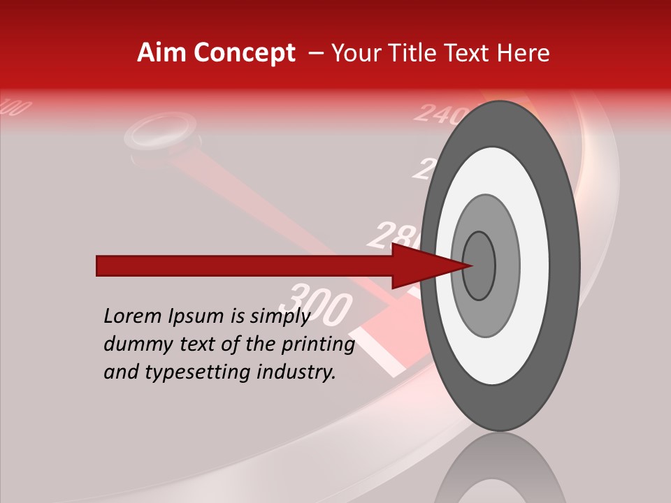 Auto Car Dashboard PowerPoint Template