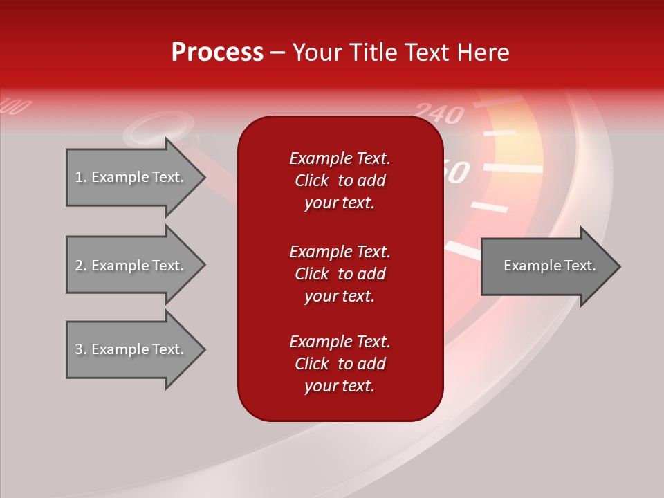 Auto Car Dashboard PowerPoint Template