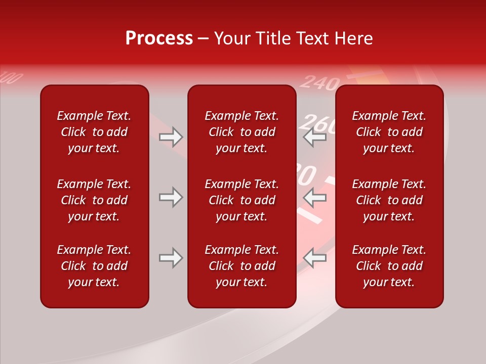 Auto Car Dashboard PowerPoint Template