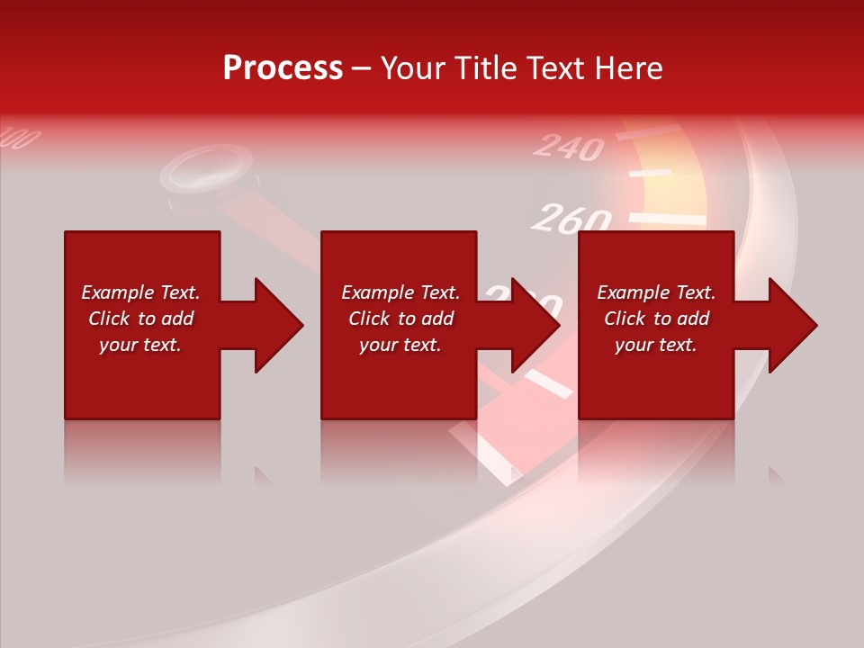 Auto Car Dashboard PowerPoint Template