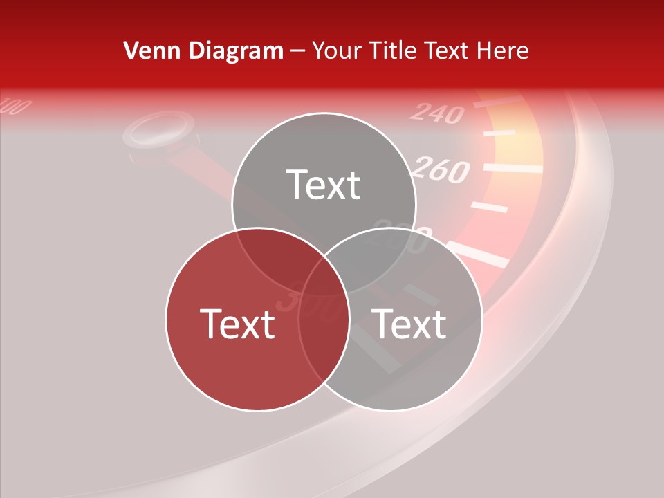 Auto Car Dashboard PowerPoint Template