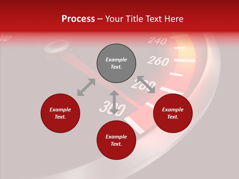 Auto Car Dashboard PowerPoint Template