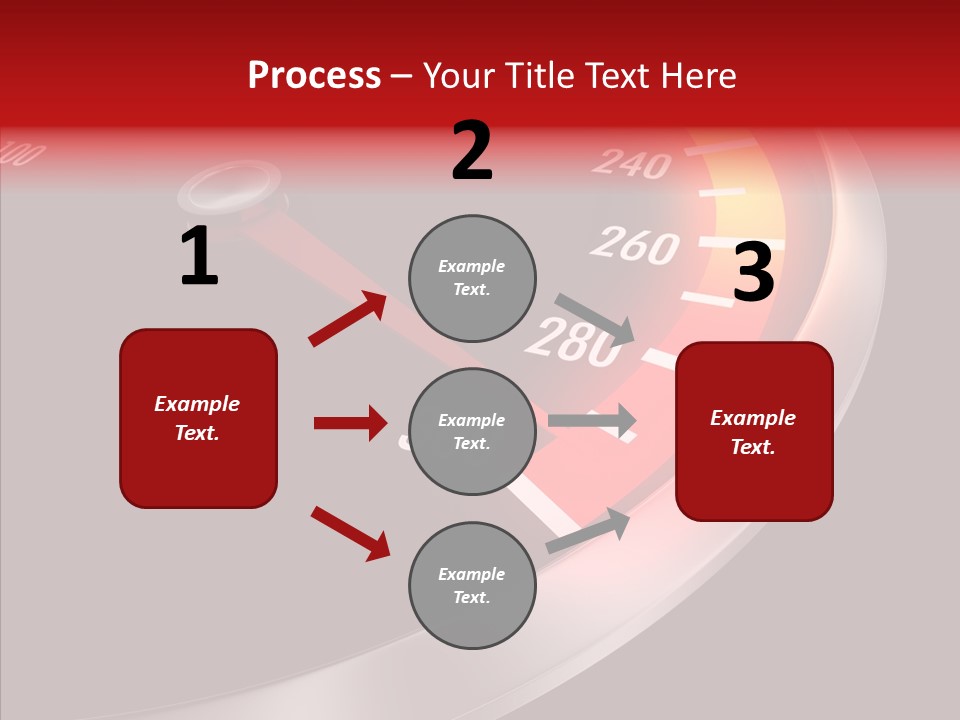 Auto Car Dashboard PowerPoint Template