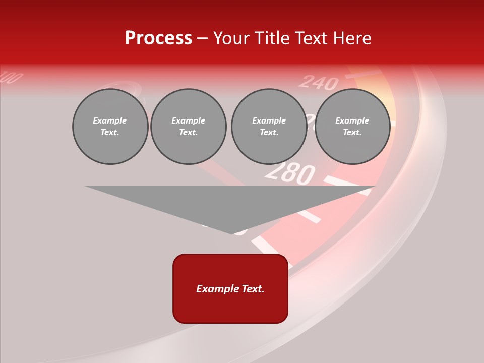 Auto Car Dashboard PowerPoint Template