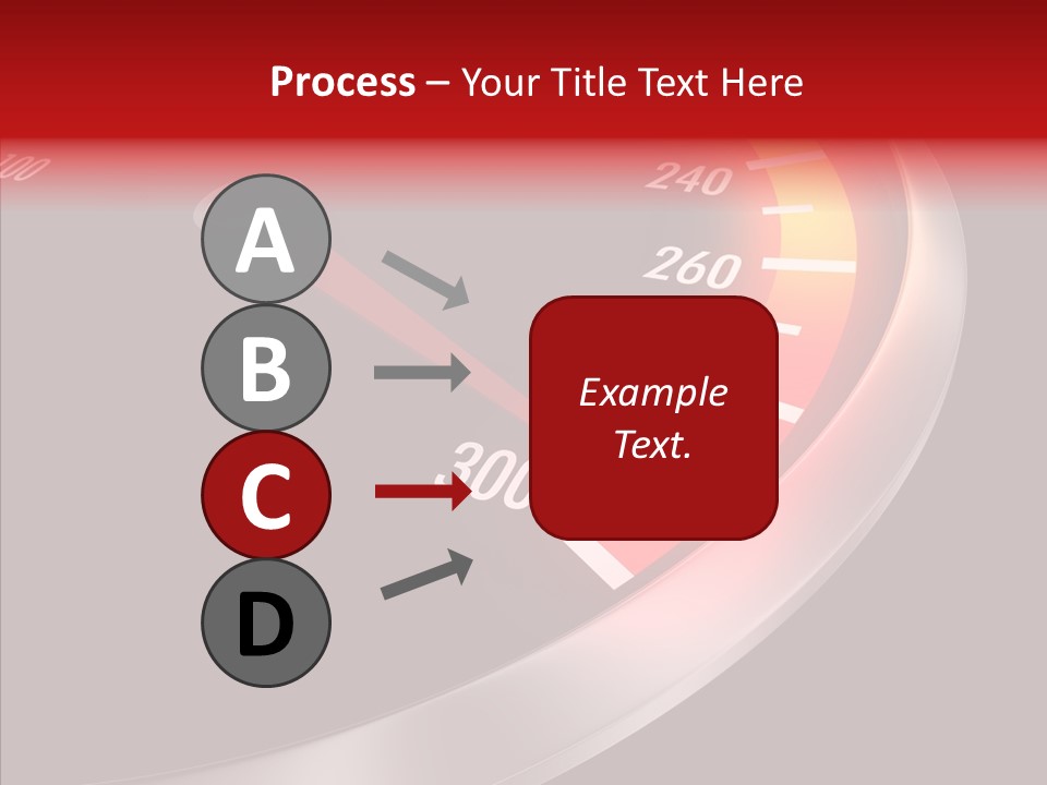 Auto Car Dashboard PowerPoint Template