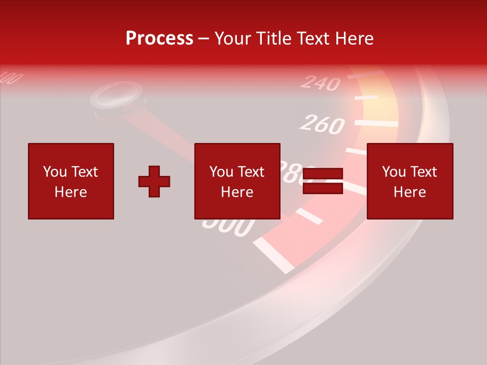 Auto Car Dashboard PowerPoint Template