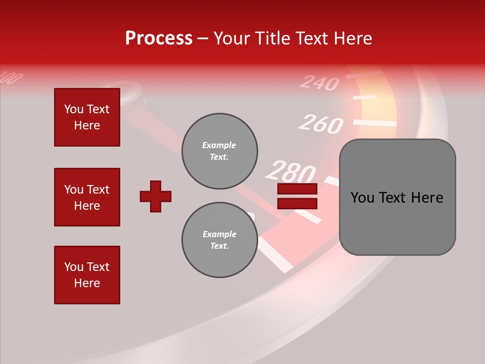 Auto Car Dashboard PowerPoint Template