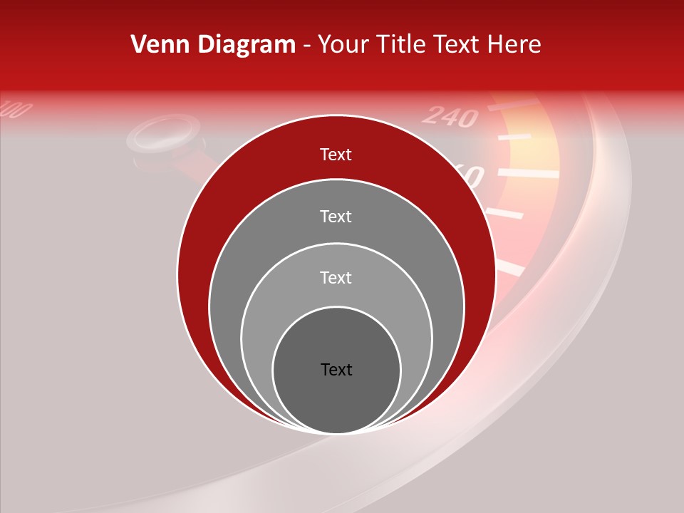 Auto Car Dashboard PowerPoint Template