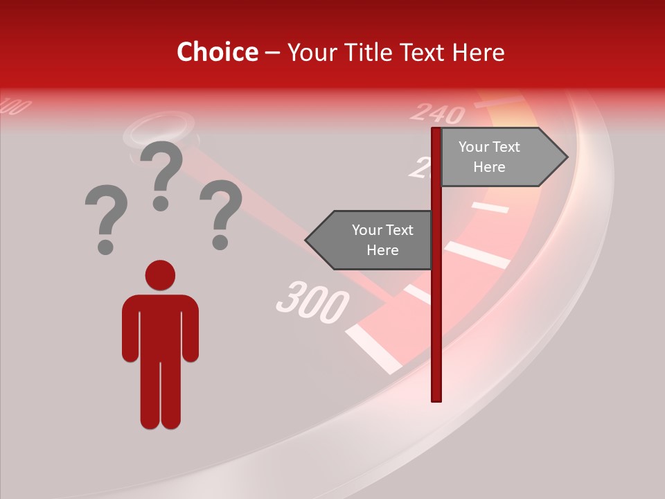 Auto Car Dashboard PowerPoint Template