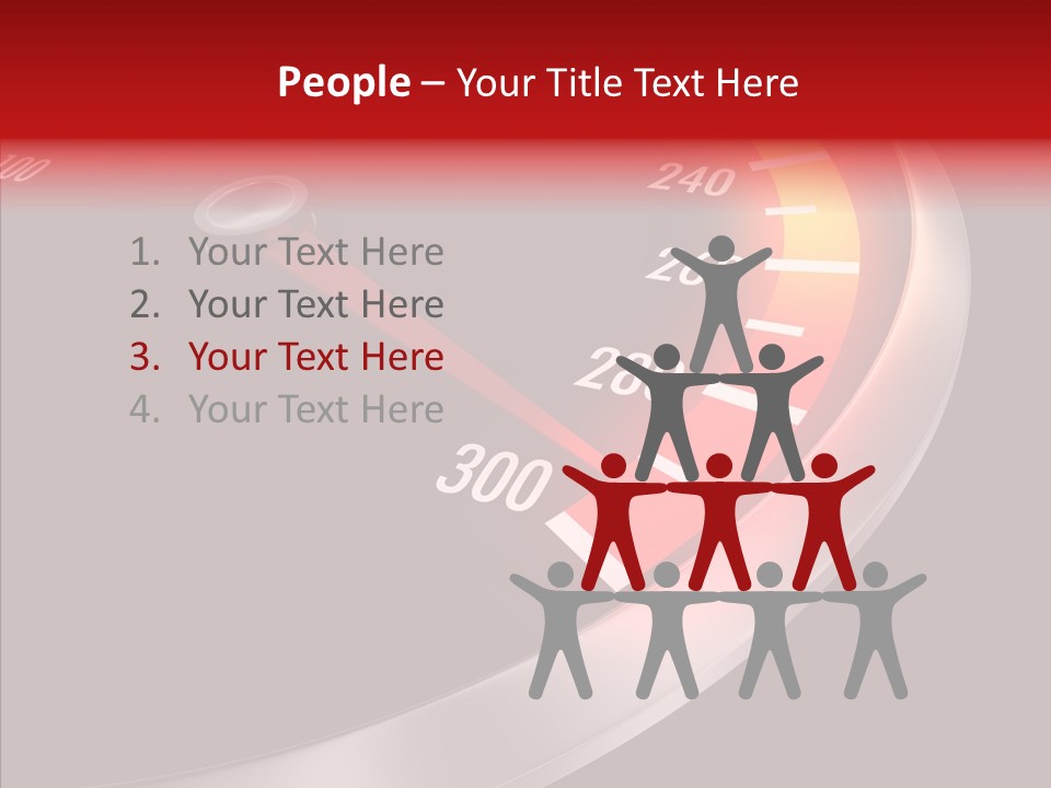 Auto Car Dashboard PowerPoint Template