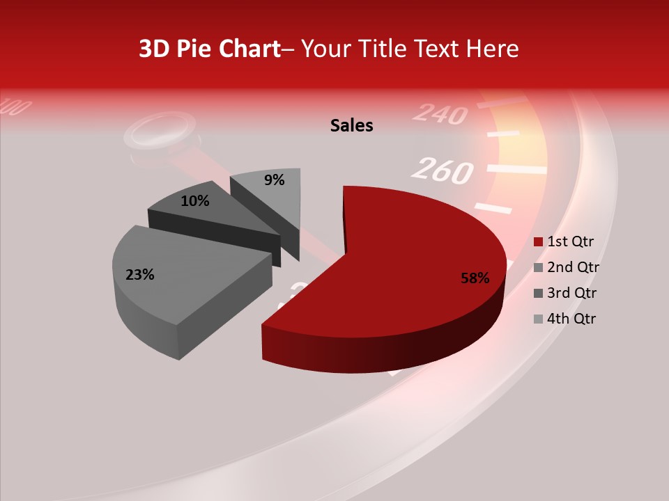 Auto Car Dashboard PowerPoint Template