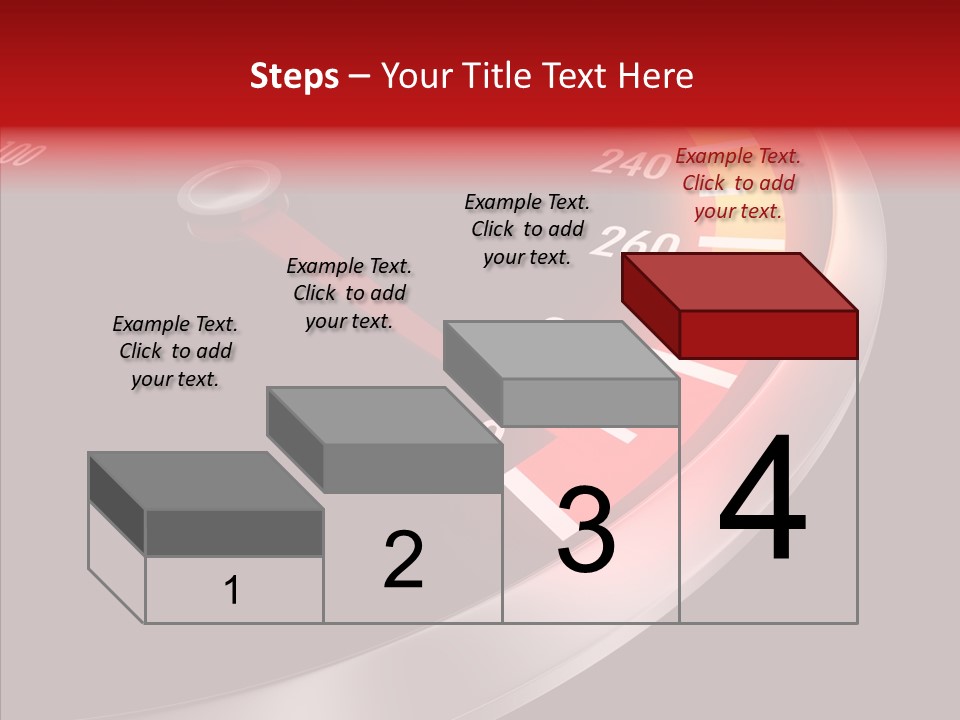 Auto Car Dashboard PowerPoint Template