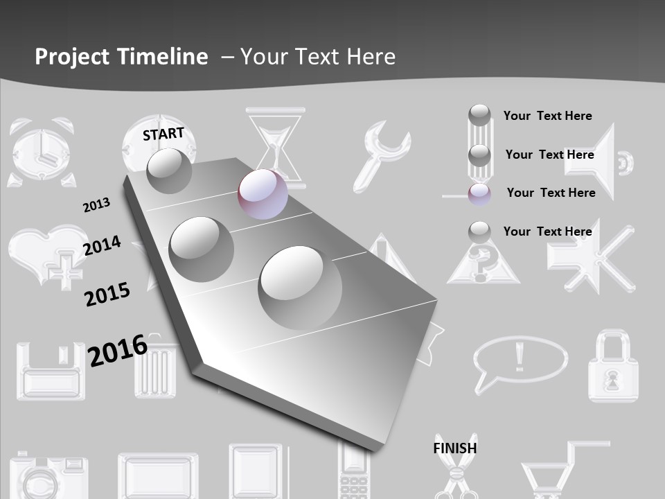 Set Ring Web PowerPoint Template