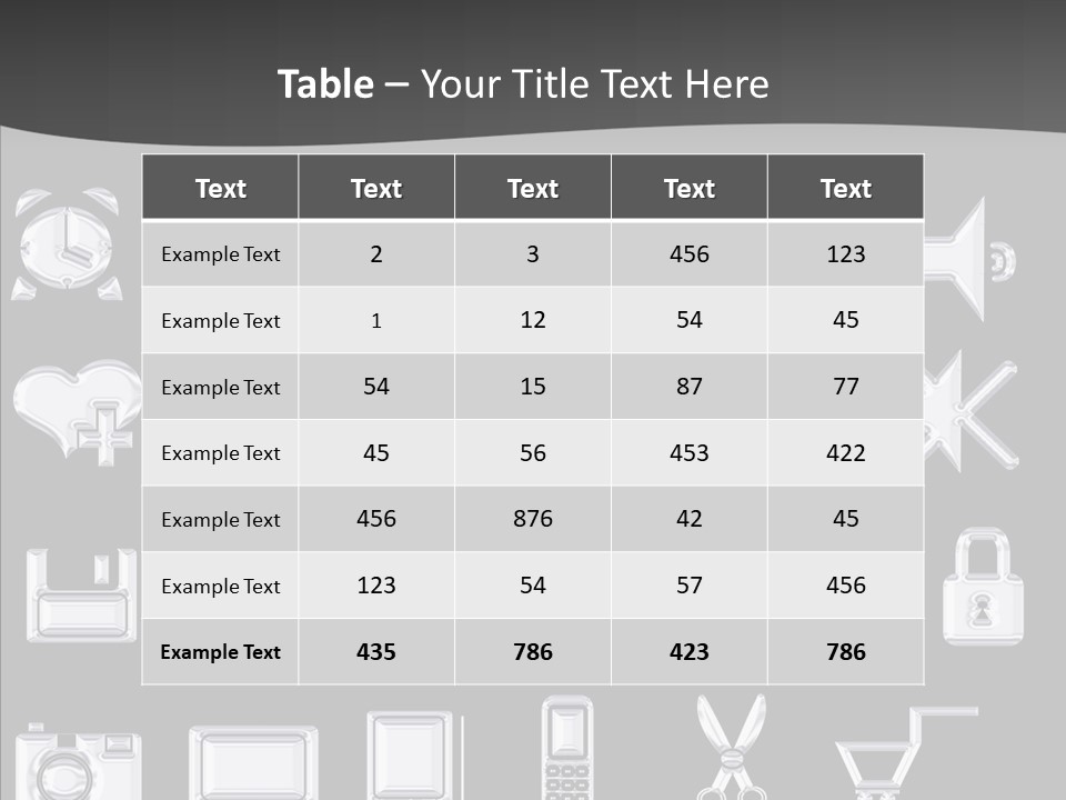 Set Ring Web PowerPoint Template