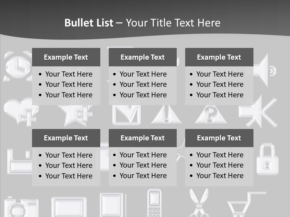 Set Ring Web PowerPoint Template