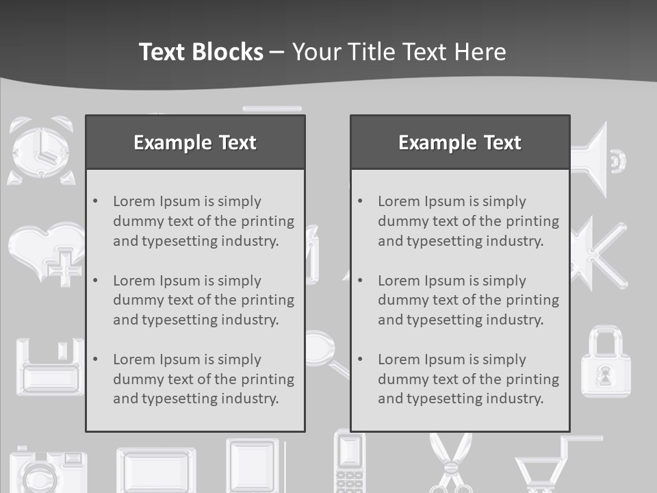 Set Ring Web PowerPoint Template
