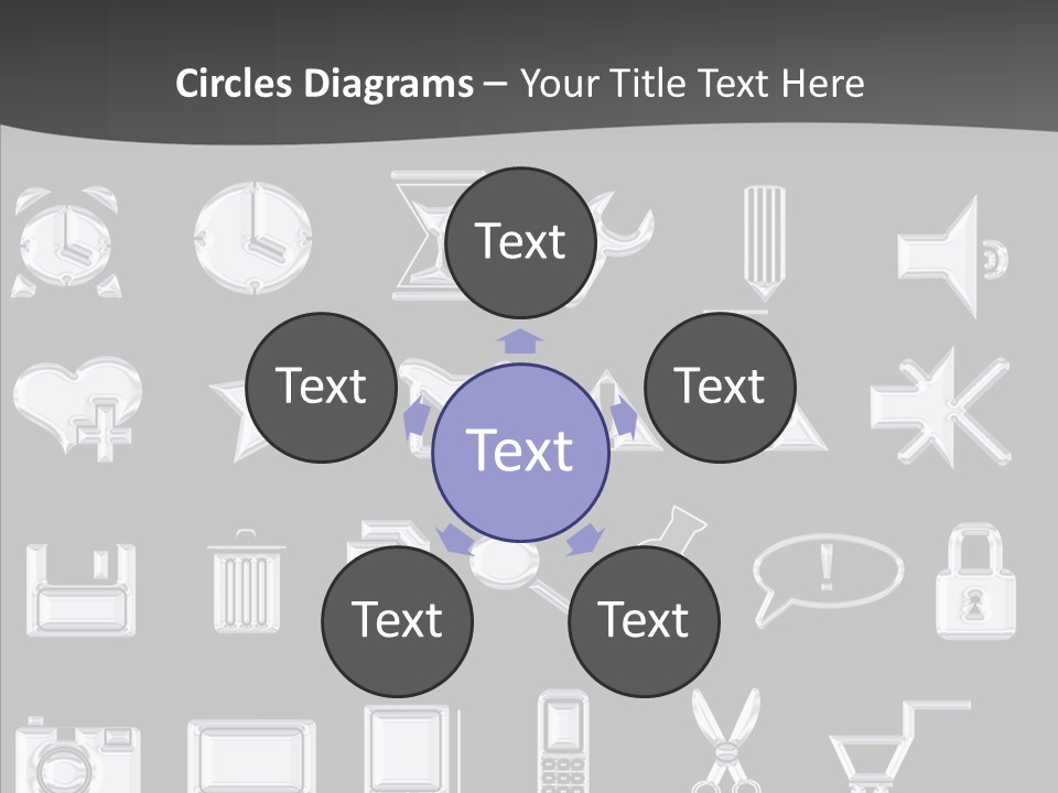 Set Ring Web PowerPoint Template