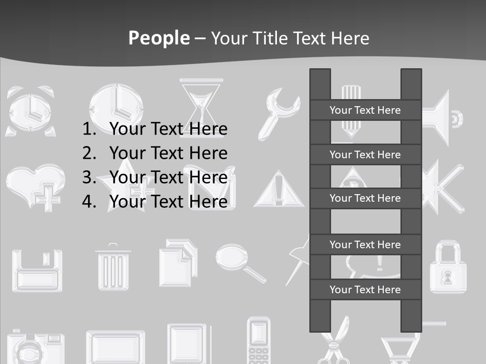 Set Ring Web PowerPoint Template