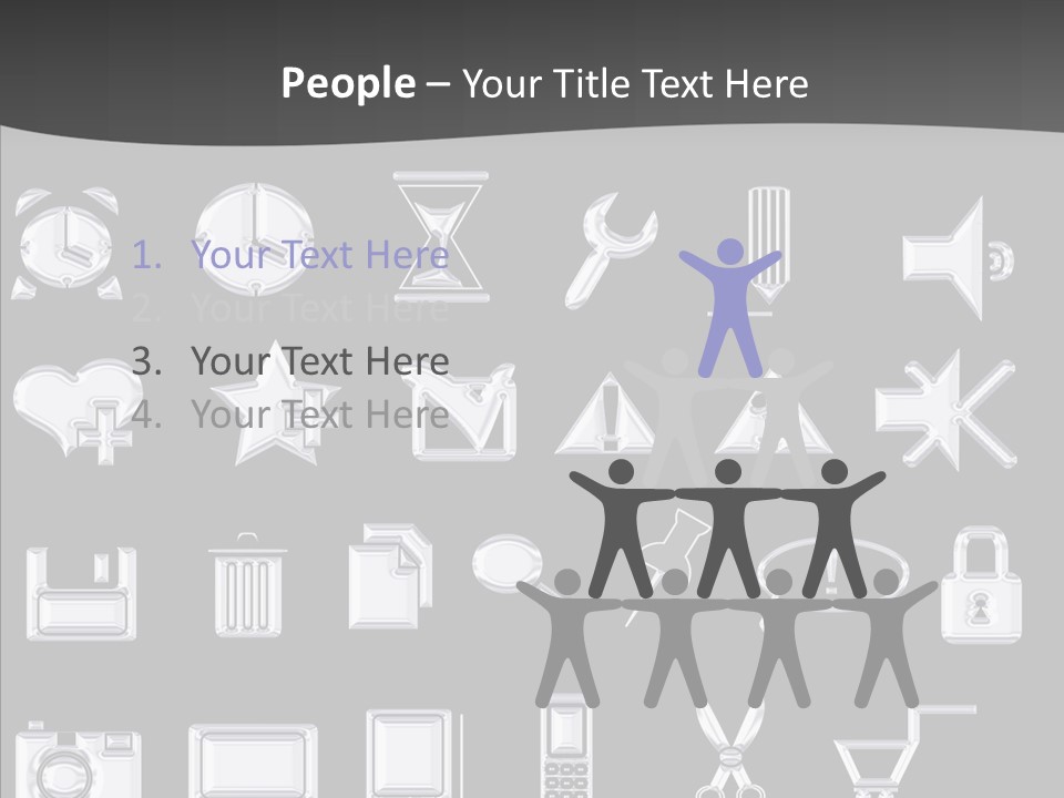 Set Ring Web PowerPoint Template