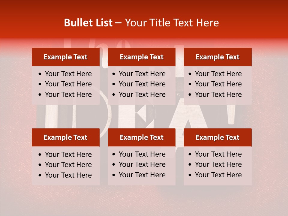 Retro Inspiration Creative PowerPoint Template