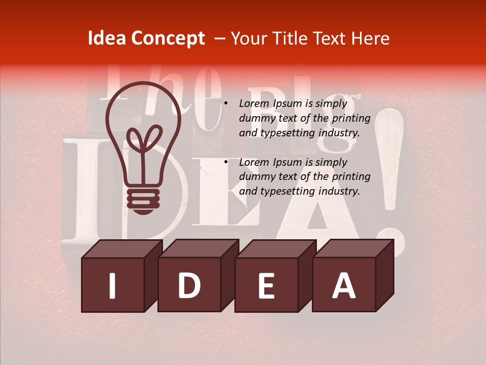 Retro Inspiration Creative PowerPoint Template