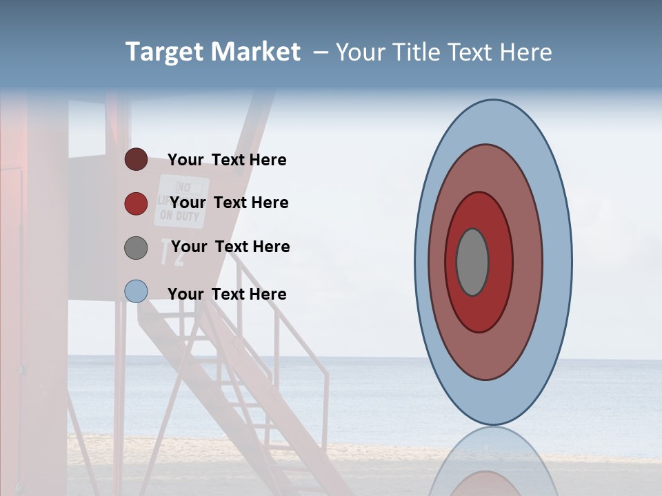 Building Beach Tropical PowerPoint Template