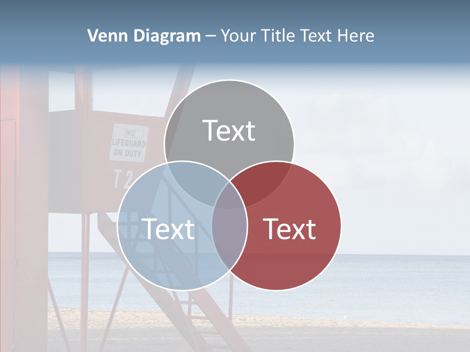 Building Beach Tropical PowerPoint Template