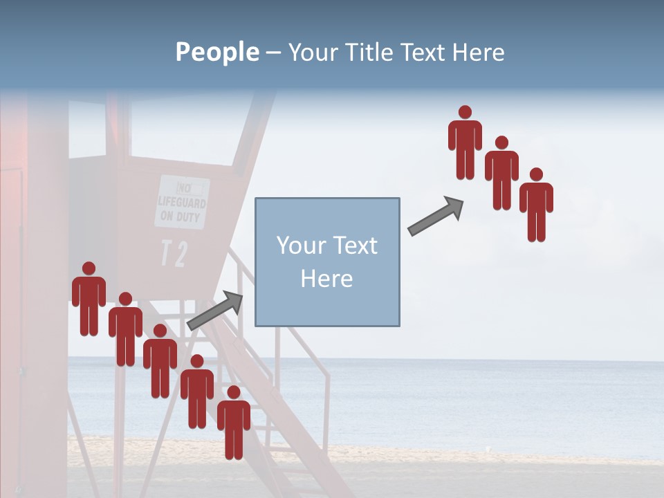 Building Beach Tropical PowerPoint Template