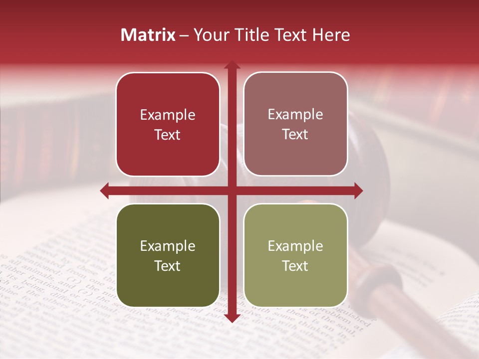 Firm Wooden Books PowerPoint Template