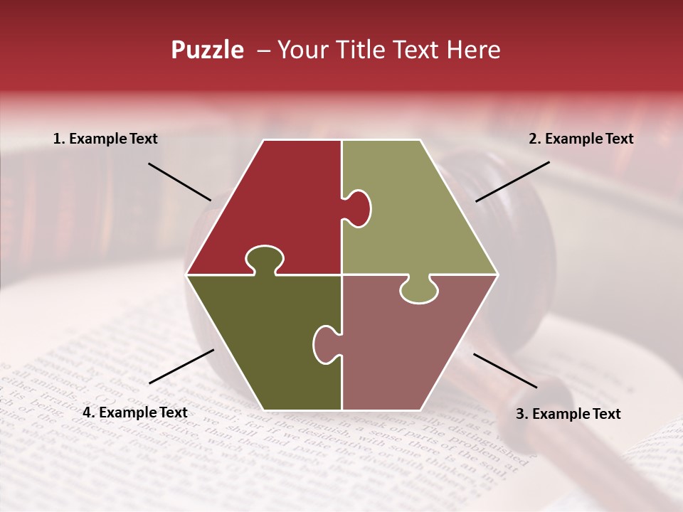 Firm Wooden Books PowerPoint Template