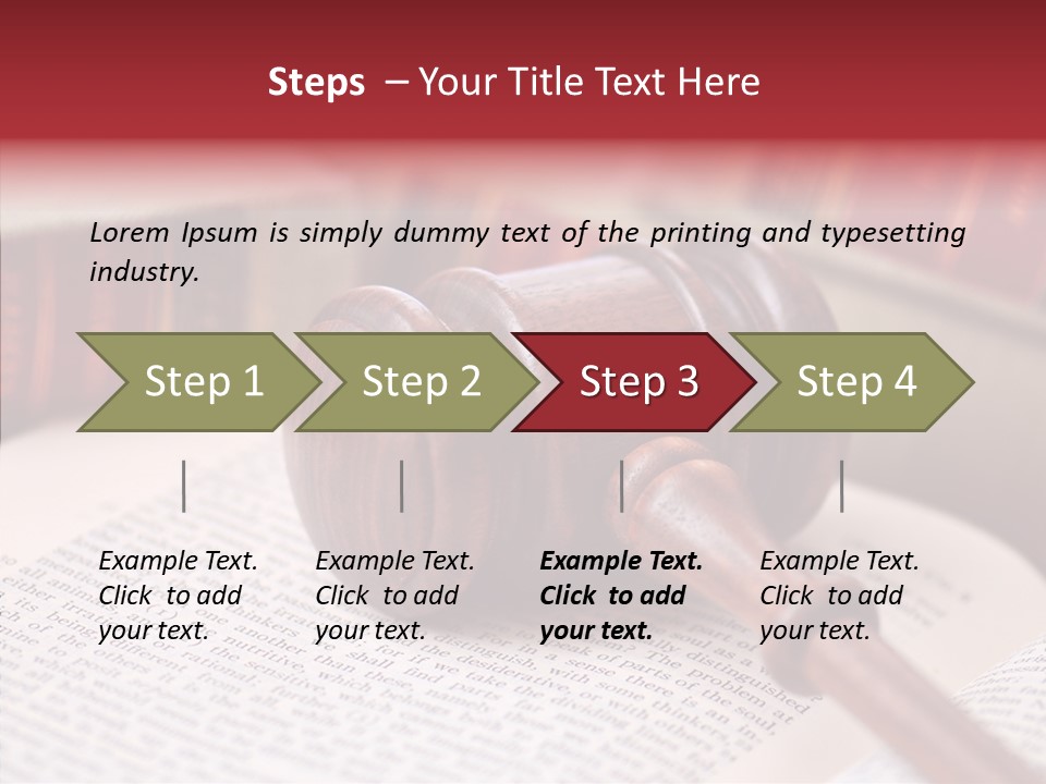 Firm Wooden Books PowerPoint Template