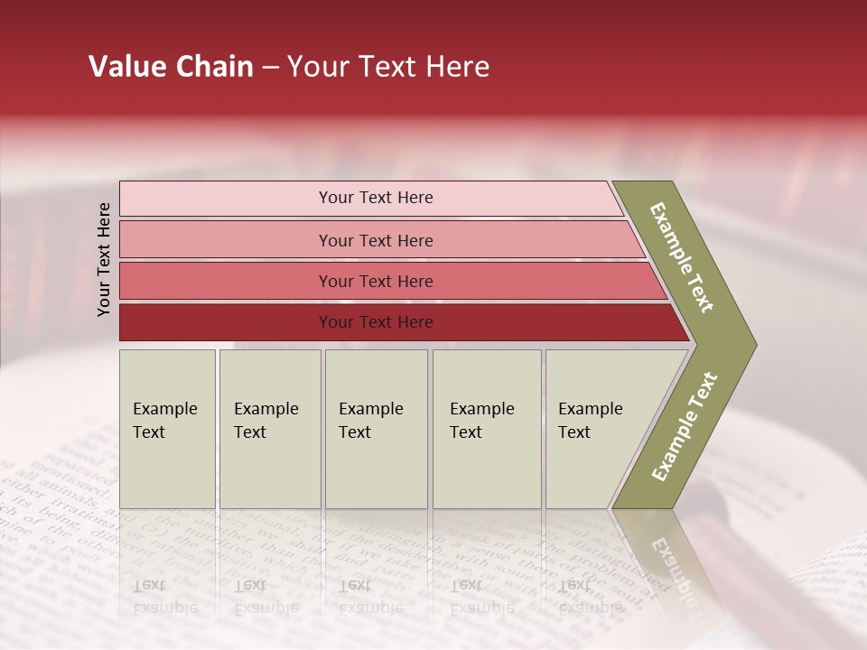 Firm Wooden Books PowerPoint Template