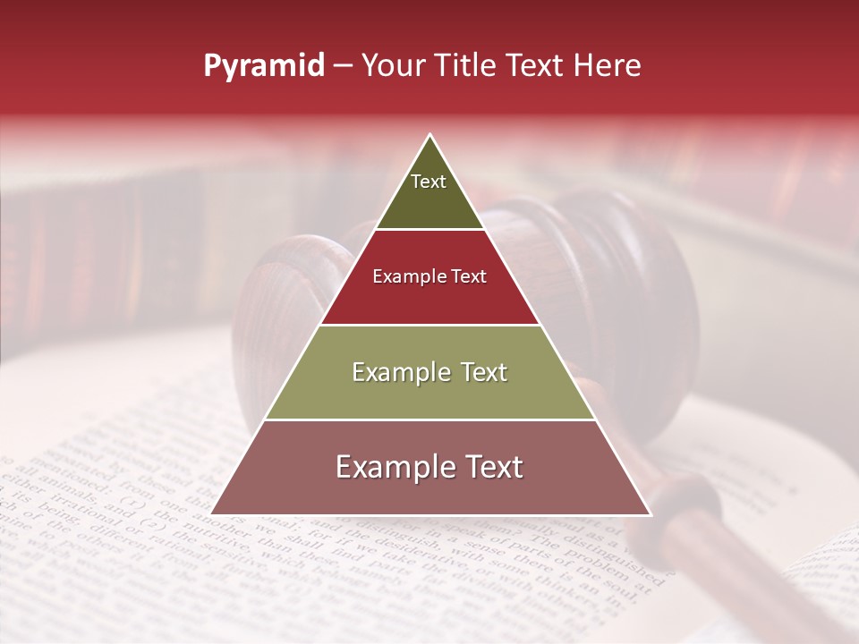 Firm Wooden Books PowerPoint Template