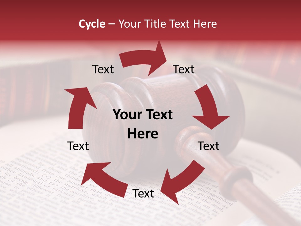 Firm Wooden Books PowerPoint Template